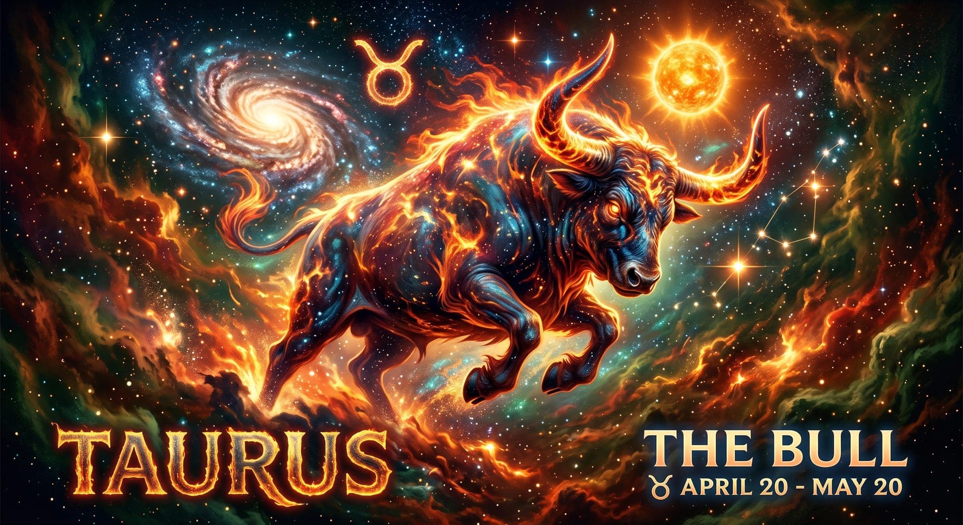 Taurus zodiac illustration